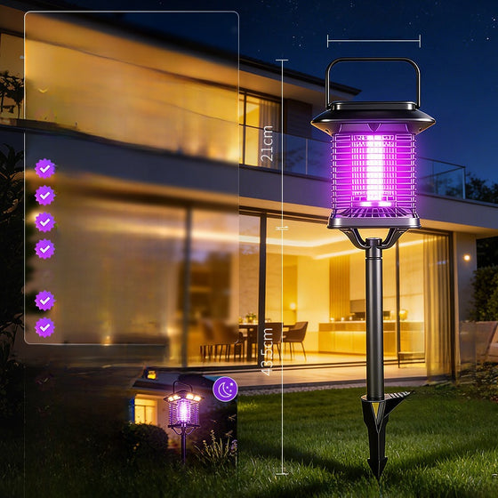 Solar-powered mosquito lamp Pest & Animal Control product image 4