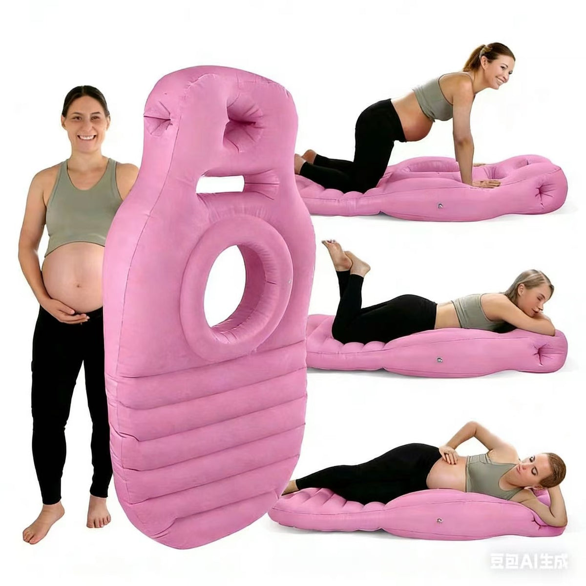 Inflatable Maternity Mattress O-Shaped Air Cushion