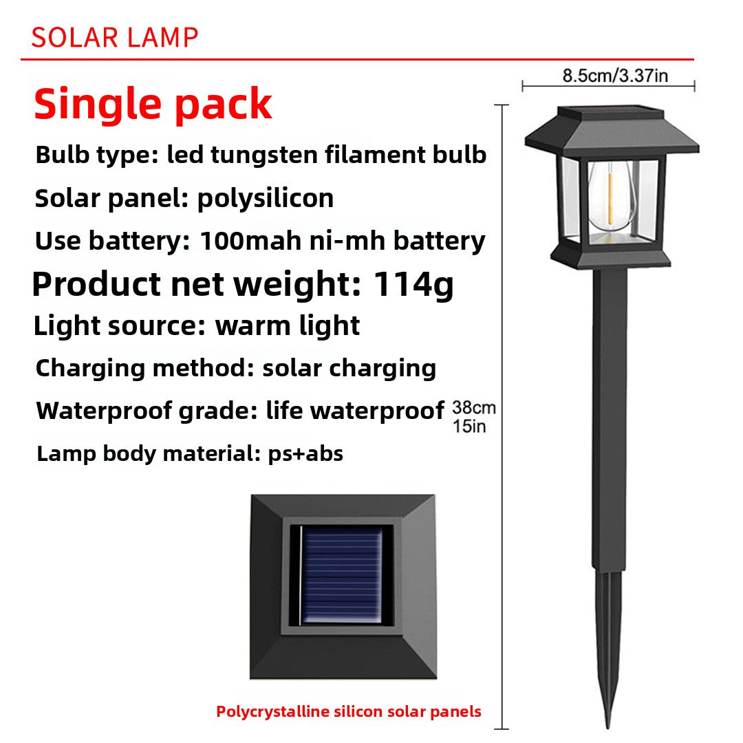 Solar Powered Outdoor Garden Light