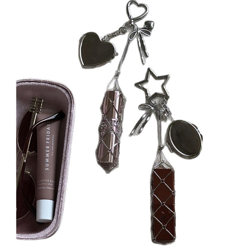 Bag charm keychain
