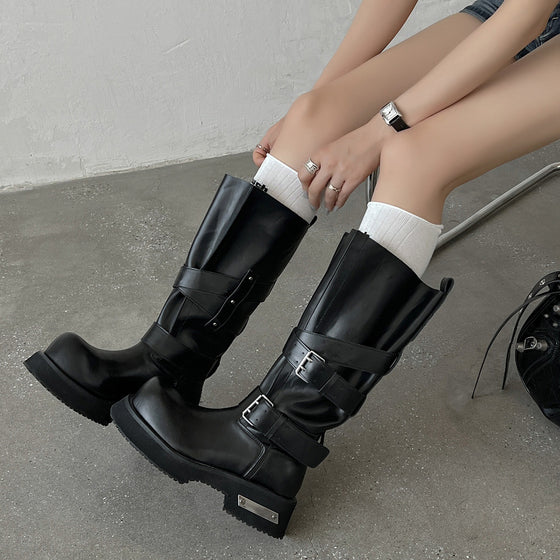 Platform Thick Sole Punk Boots