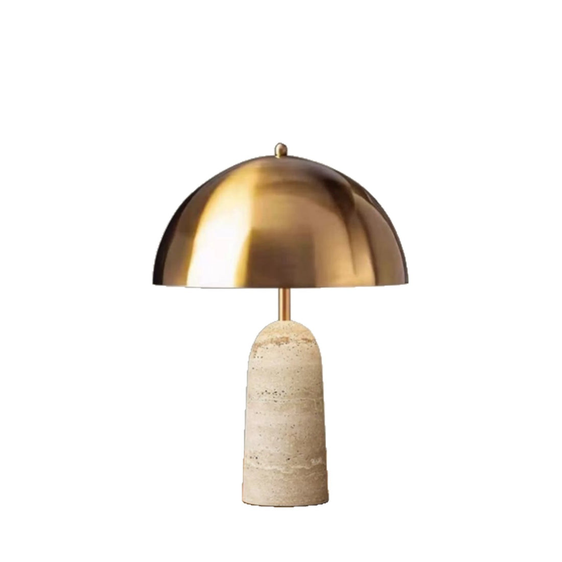 Nordic-style marble base metal mushroom floor lamp