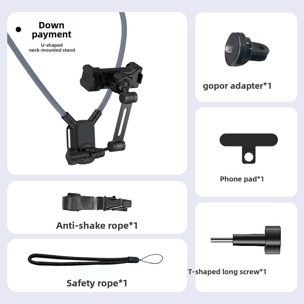 Magnetic Neck Mount for Phone Camera Shooting