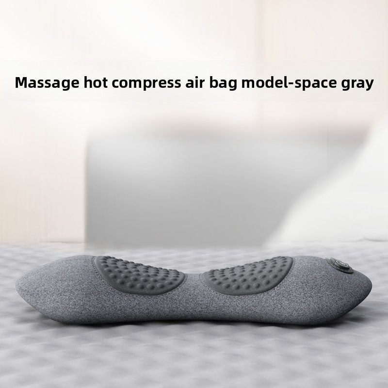 Lumbar massage pillow