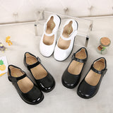 Girls Leather School Shoes