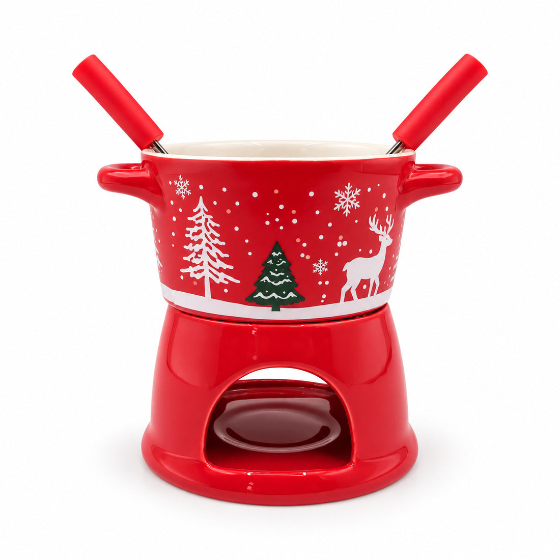 Ceramic T-Shape Fondue Cup