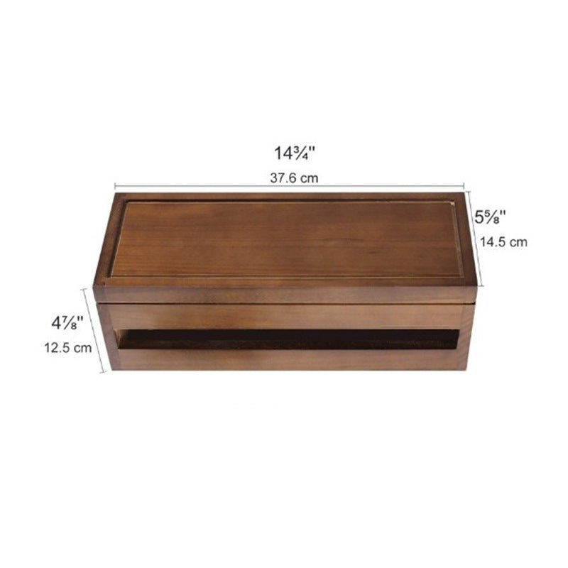Spot Wooden Desktop Wire Storage Box