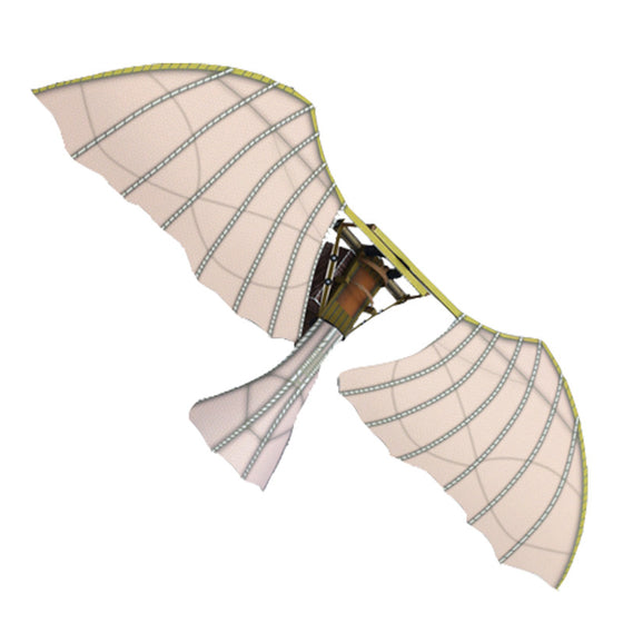 Da Vinci Flying Machine 3D Paper Model DIY Assembly Kit, additional photo 4