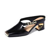 Metal Toe Anti-Kick Outer Slippers