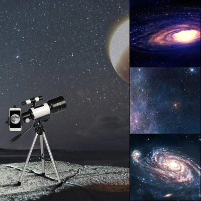 150x Astronomical Telescope with Tripod Adapter