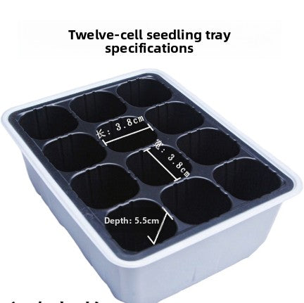 Seedling tray - 6/12 hole plastic cover for seedling pots