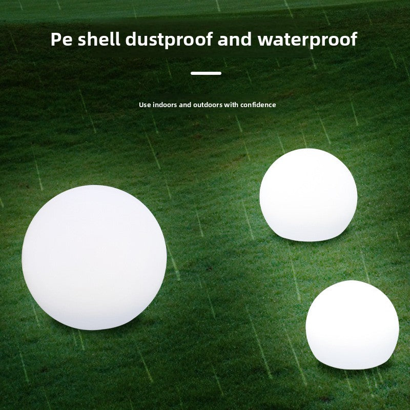 LED Solar Ball Light Outdoor Decorative Sphere