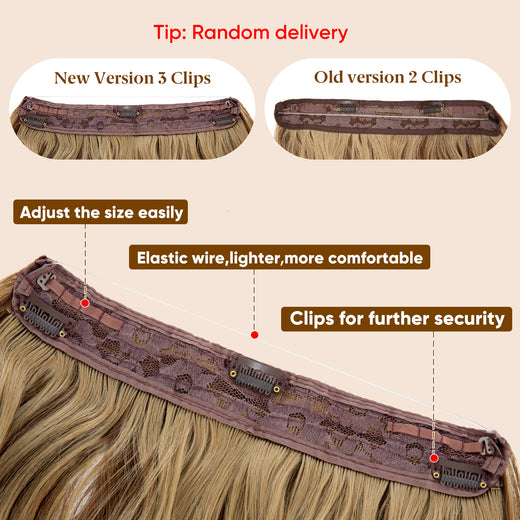 Wavy Hair Extension Pieces