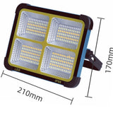 Solar-powered LED lamp