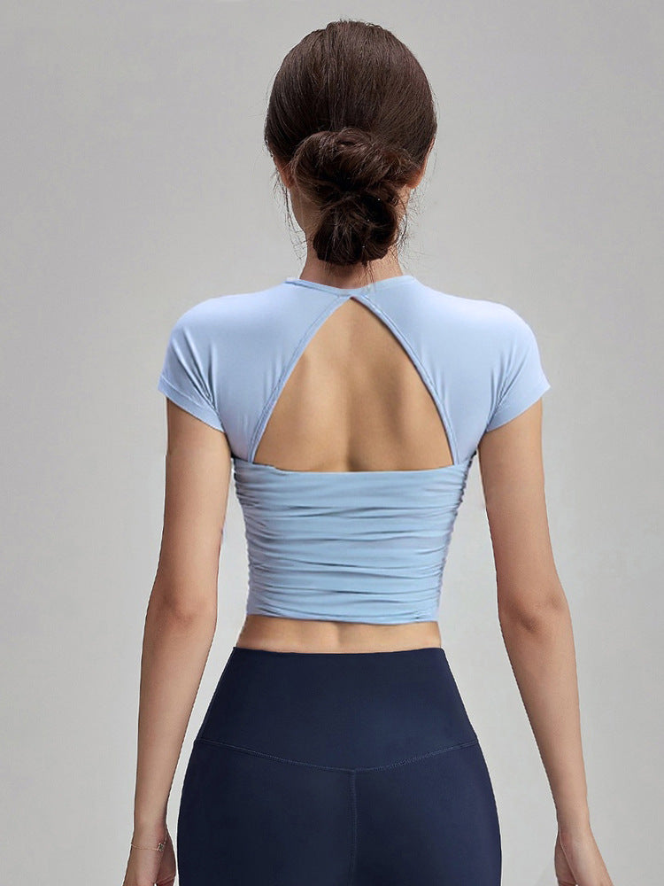 Women's Quick-Dry Yoga Set with Chest Support