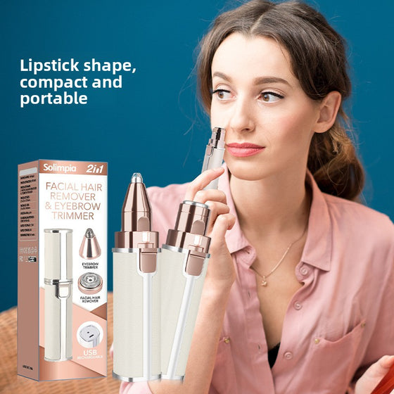 USB Rechargeable Eyebrow and Hair Trimmer product image 2