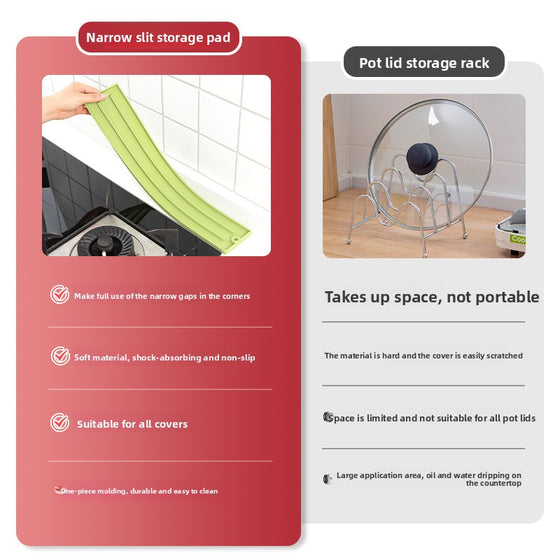 Silicone Narrow Gap Kitchen Storage Mat Accessories product image 3