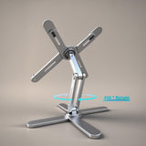 Adjustable Aluminum Laptop Stand with Cooling Support