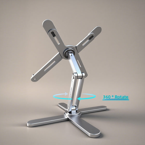 Adjustable Aluminum Laptop Stand with Cooling Support Laptops product image 2