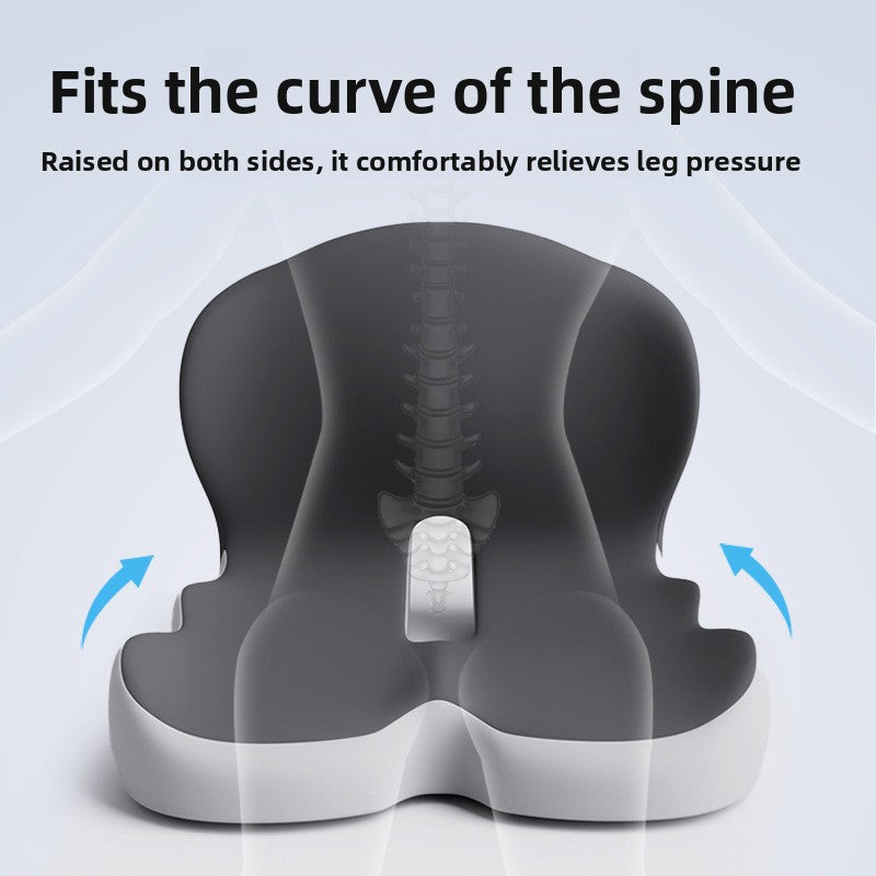 Ergonomic Memory Foam Lumbar Support Cushion