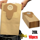 10-pack of 20L vacuum cleaner dust bags