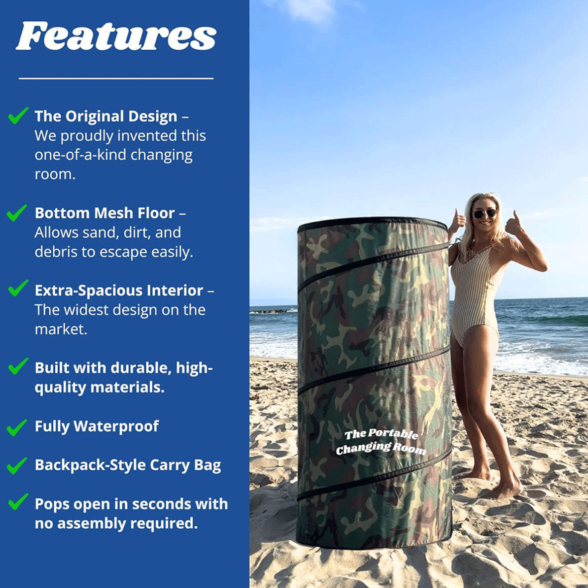 Portable Pop-Up Changing Room Tent