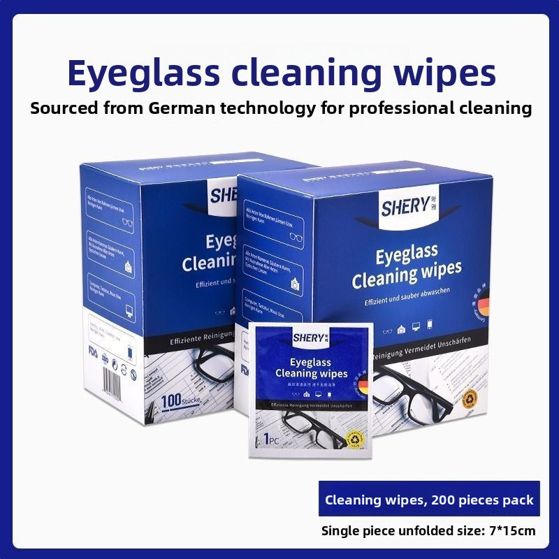 Disposable Anti-Fog Lens Cleaning Wipes