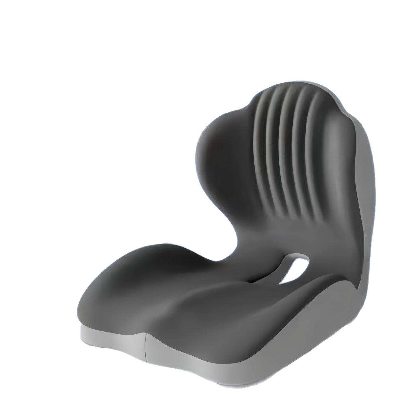 Seat cushion and backrest integrated together