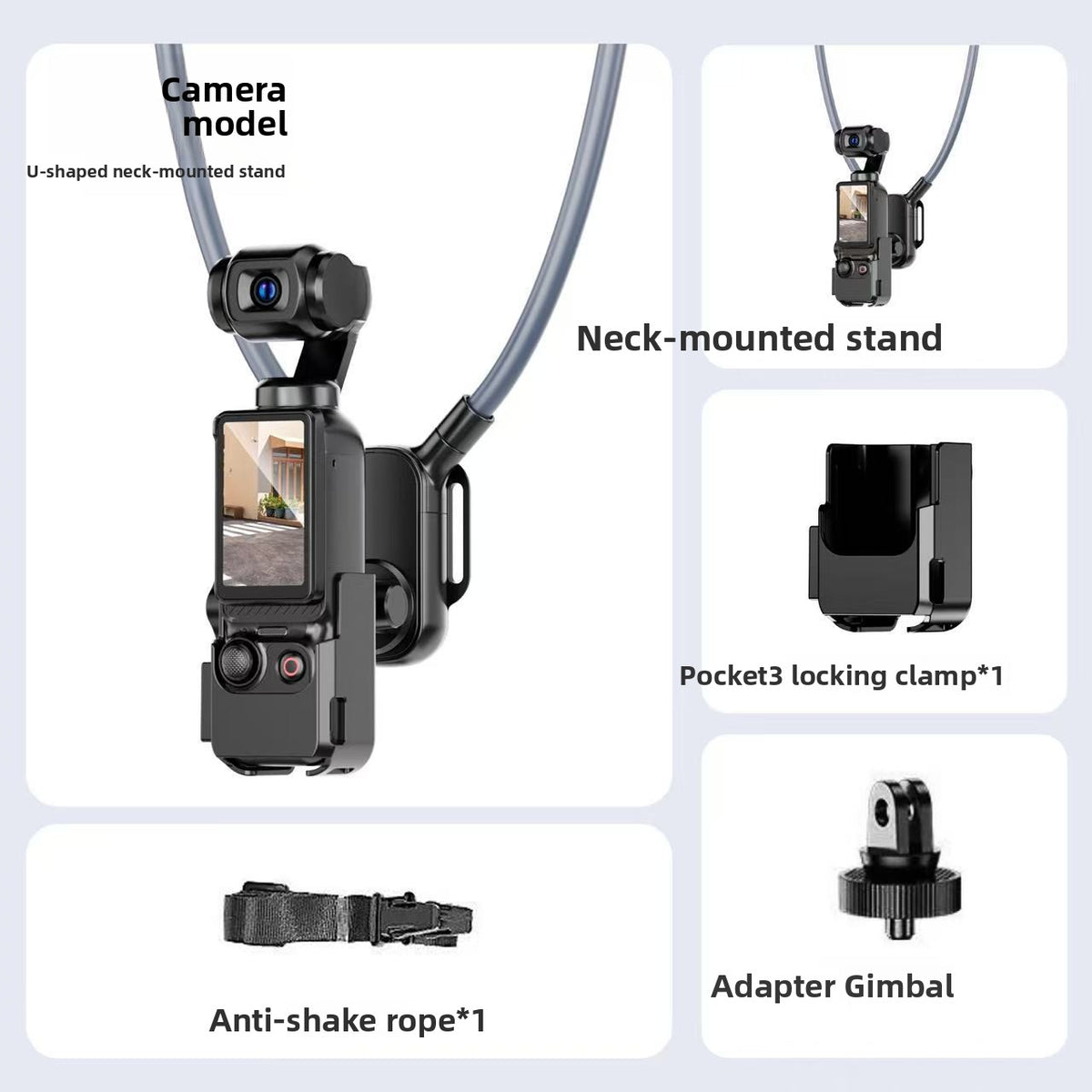 Magnetic Neck Mount for Phone Camera Shooting