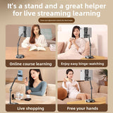 Adjustable Desktop Tablet Phone Stand with Holder for Live Streaming