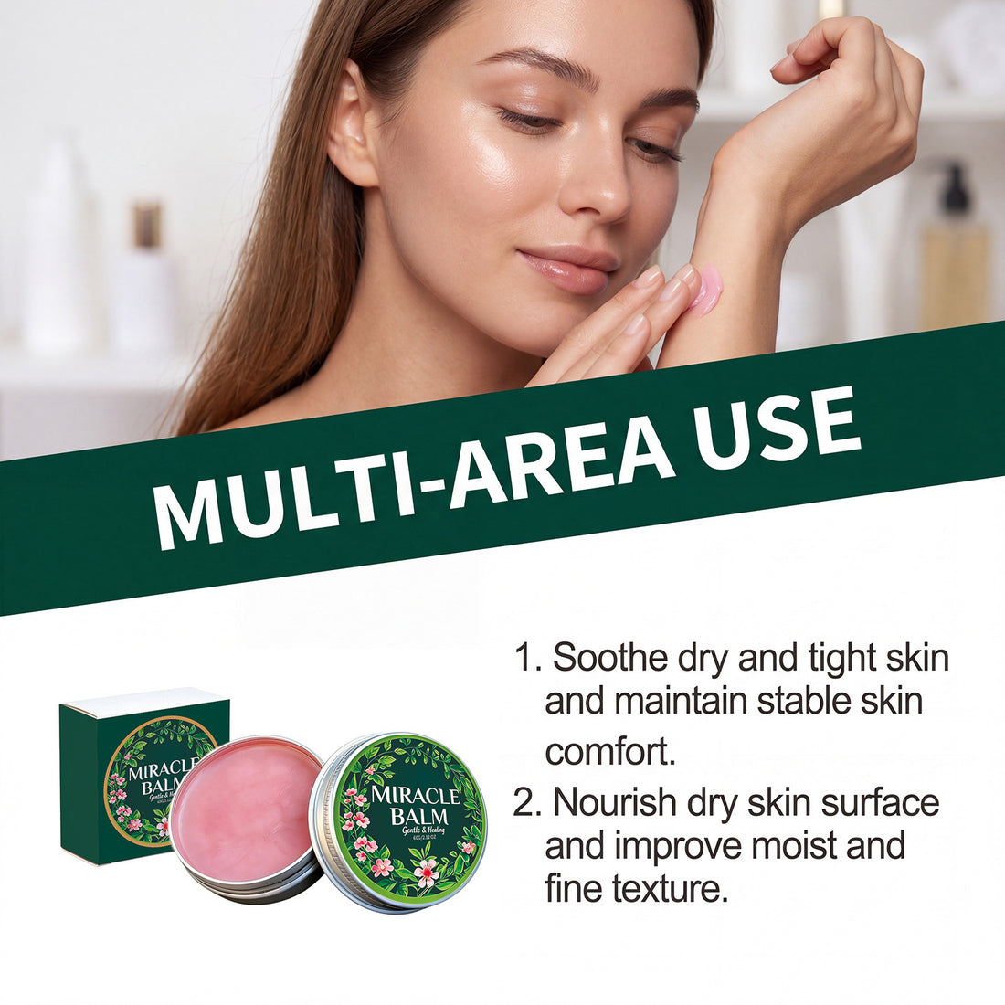 Moisturizing Cream for Hydration and Hygrogenation