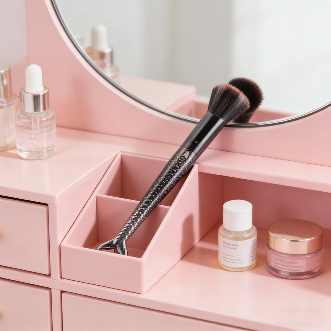 Foundation brush angle view