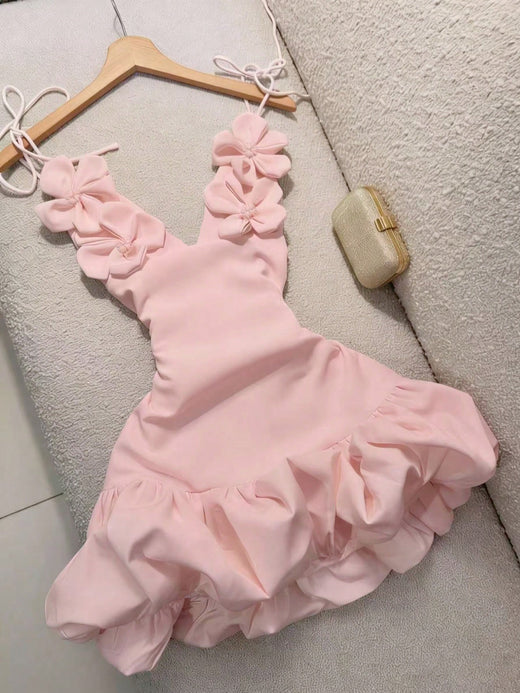 Floral Strap Holiday Dress Clothing & Accessories product image 3