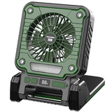 Portable Solar Fan Light with Illumination