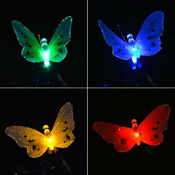 Solar Powered Fiber Optic Butterfly LED String Light Garden & Outdoor product image 6