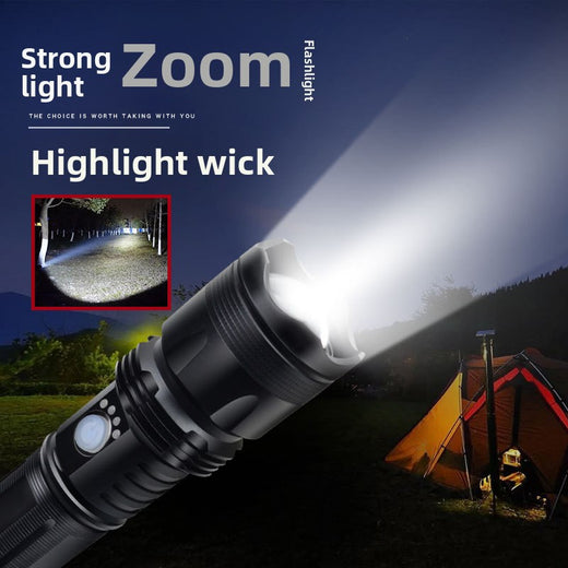 USB rechargeable outdoor rescue zoom display