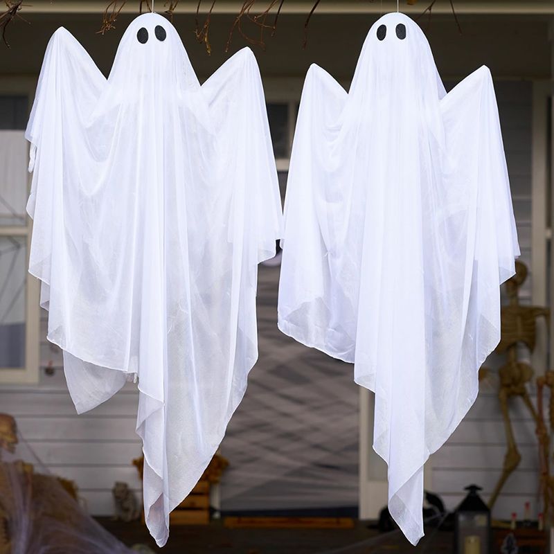 Halloween Ghost LED String Lights Outdoor Decorations