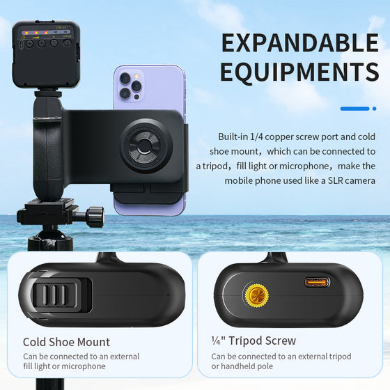 Bluetooth remote control handheld selfie anti-shake rack Action Cameras product image 4