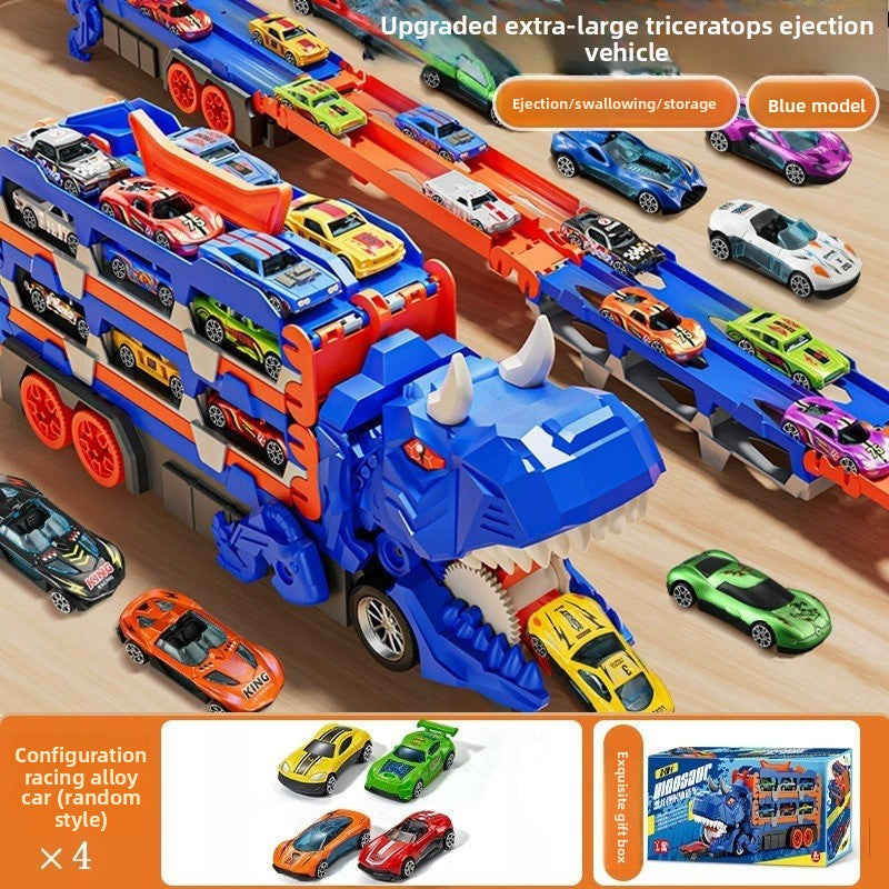 Transforming Dinosaur that Devours Cars