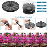 Solar Powered Floating Fountain Pump