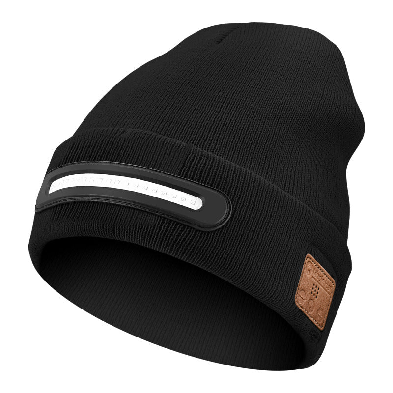 LED Bluetooth Music Light Up Knitted Hat Rechargeable