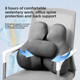 Ergonomic Lumbar Support Cushion Chair Pad