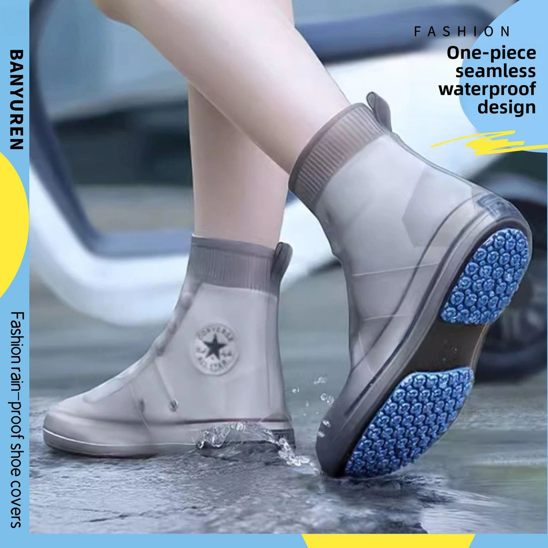 Waterproof Non-Slip Rain Boot Covers