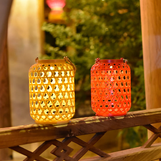 Decorative Solar Rattan Garden Lantern Outdoor & Pond Lighting product image 2