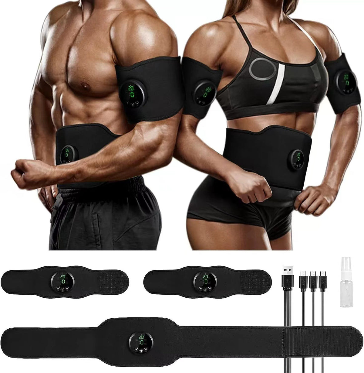EMS Muscle Training Stimulator Belt