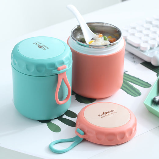 Insulated Soup Cup with Carry Cord