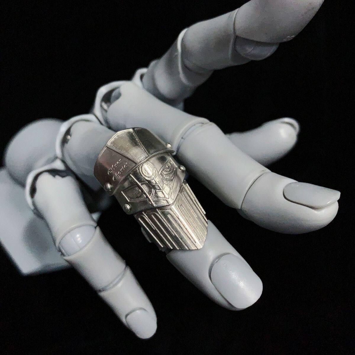 Silver Chariot Adjustable Cosplay Ring