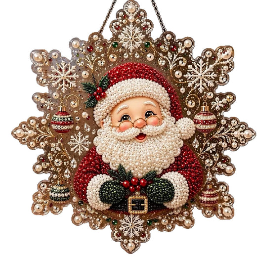 5D Diamond Painting Christmas Ornament