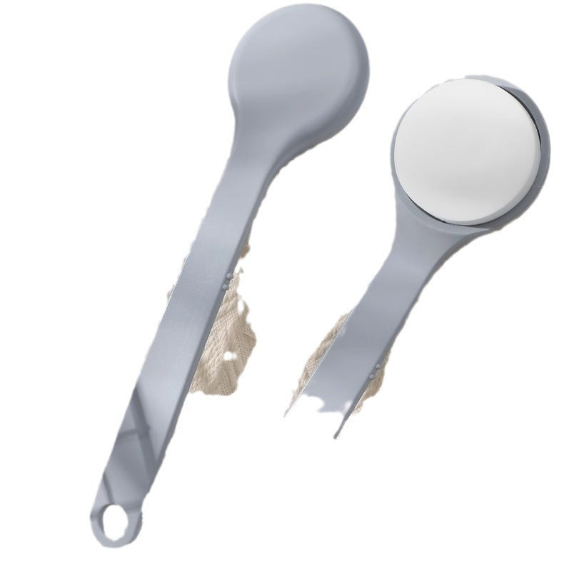 Long Handle Back Lotion Applicator Brush Gray, image 4 of 5