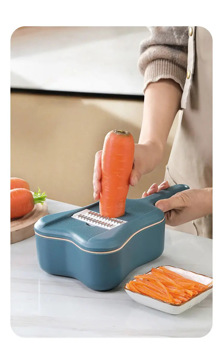 1pc Multifunctional Mandoline Slicer & Vegetable Cutter - Image 4